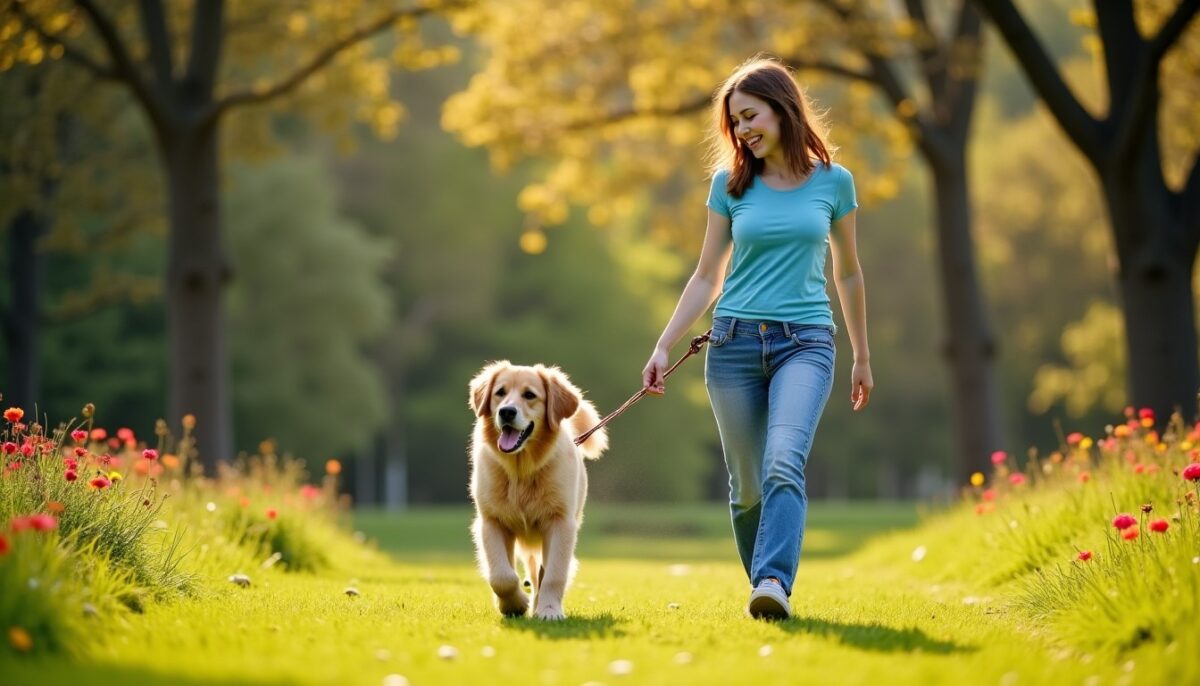Mon chien tire sur sa laisse : conseils pratiques pour une promenade agréable