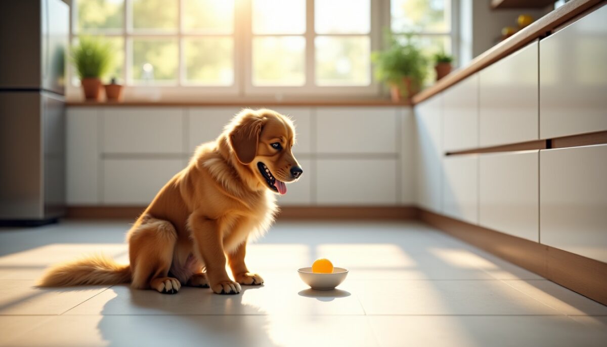 Jaune d'œuf pour chien : avantages nutritionnels, précautions à prendre et dosage recommandé