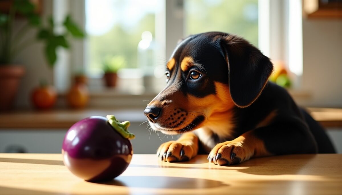 Aubergine et chien : 3 règles essentielles pour prévenir l&rsquo;intoxication à la solanine